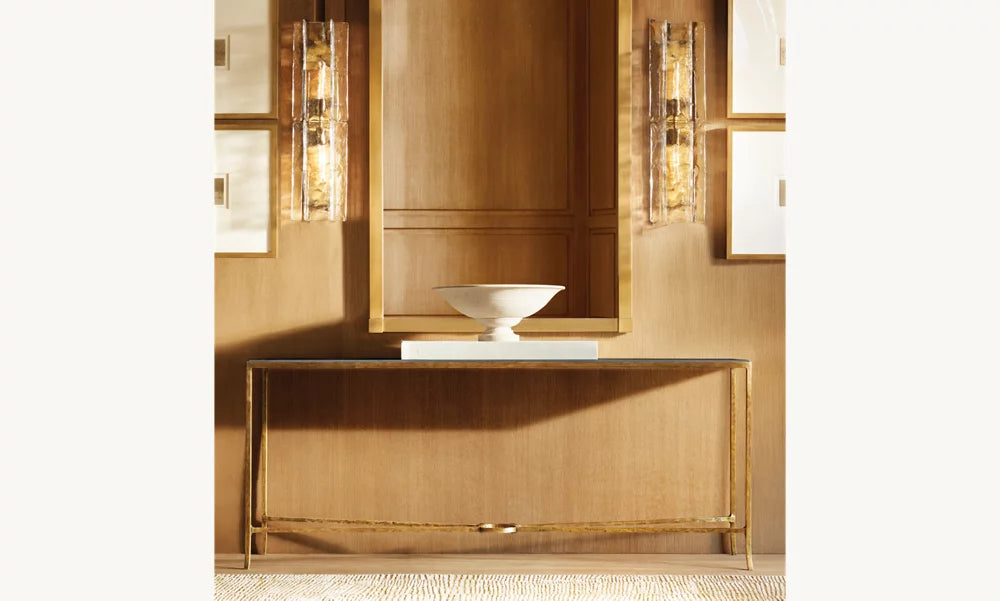 Lattice Clear Glass Wall Light 30", Bathroom Wall Sconce, detail 12