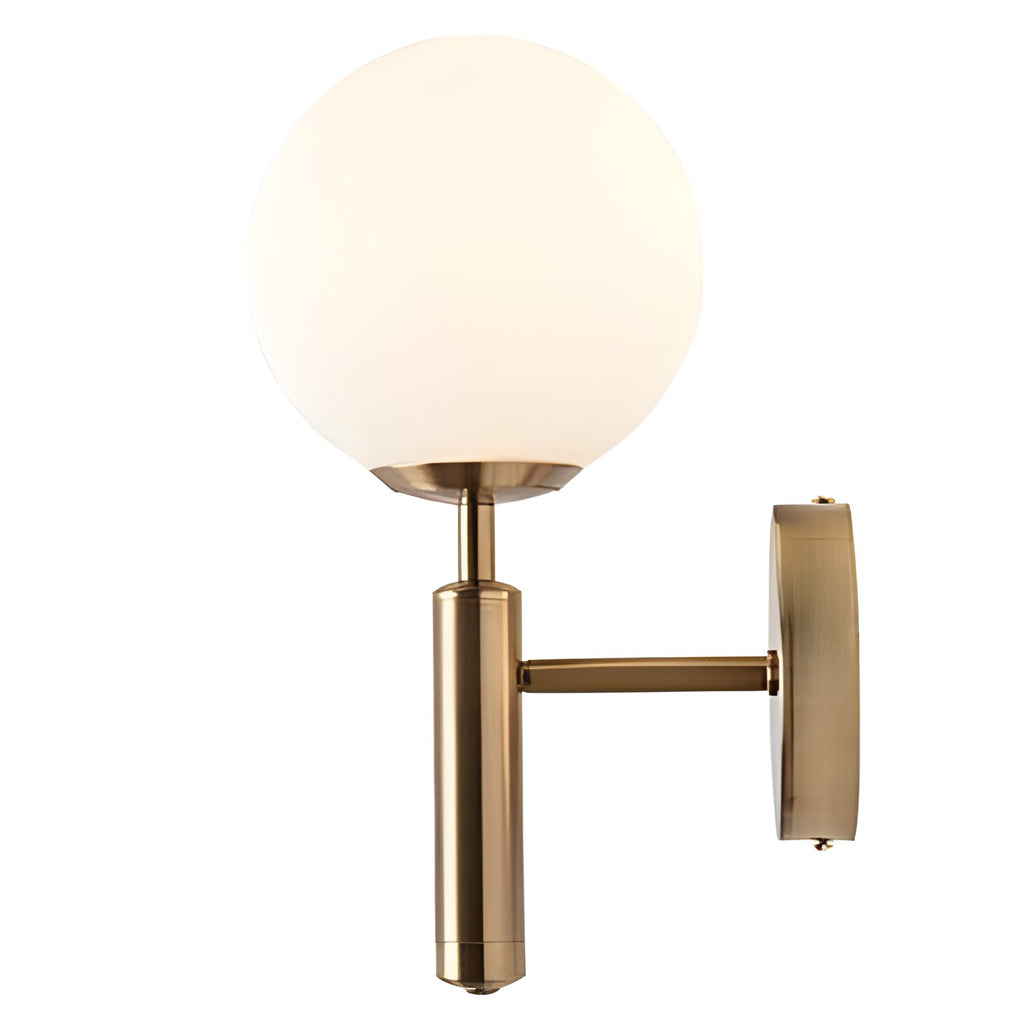 Glass Ball Shaped 5W LED Nordic Wall Light, Bedroom Wall Sconce, detail 8