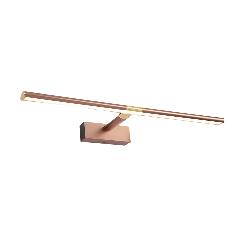 Retractable LED Bathroom Vanity Fixture with Adjustable Rod and Matte Finish, Bathroom Vanity Light, detail 15