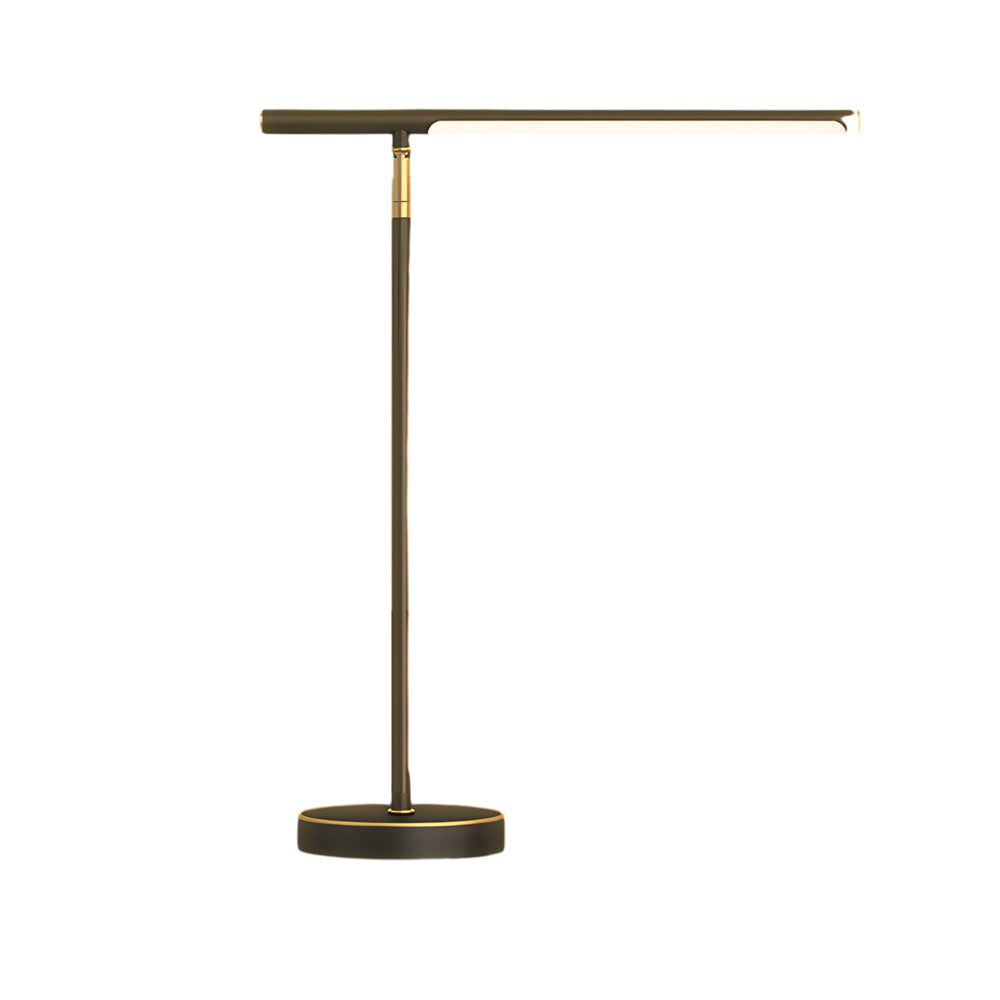 Copper Linear Brass LED Desk Light with Adjustable Angle for Focused Lighting, Bedside Table Lamp, detail 8