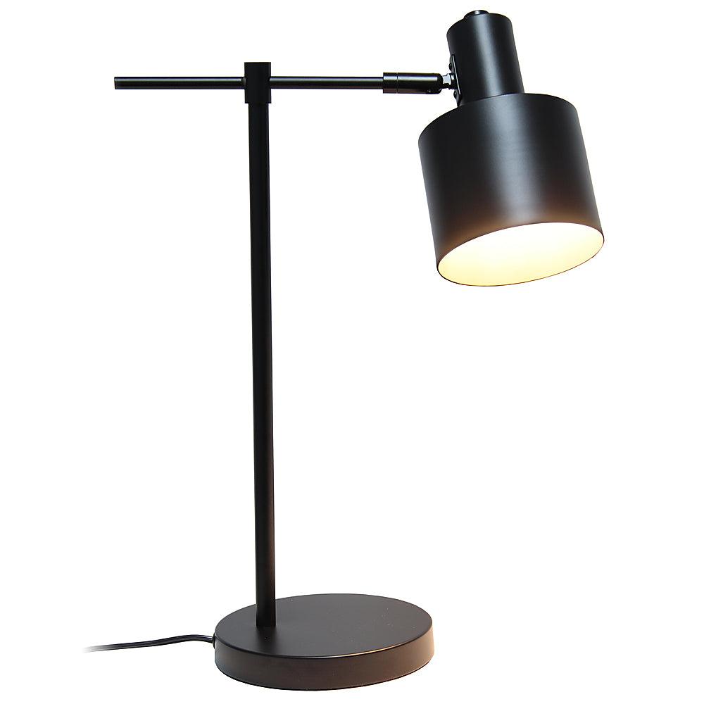 Lento Table Light, Bedside Table Lamp, Metal, ∅ 13.8″ x H 19.7″