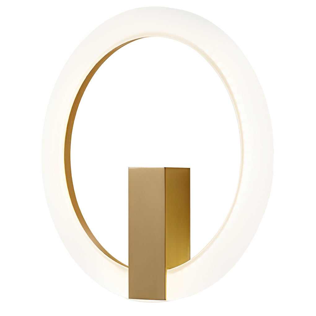 Circle Dimmable LED Contemporary Wall Light, Bedroom Wall Sconce, detail 11