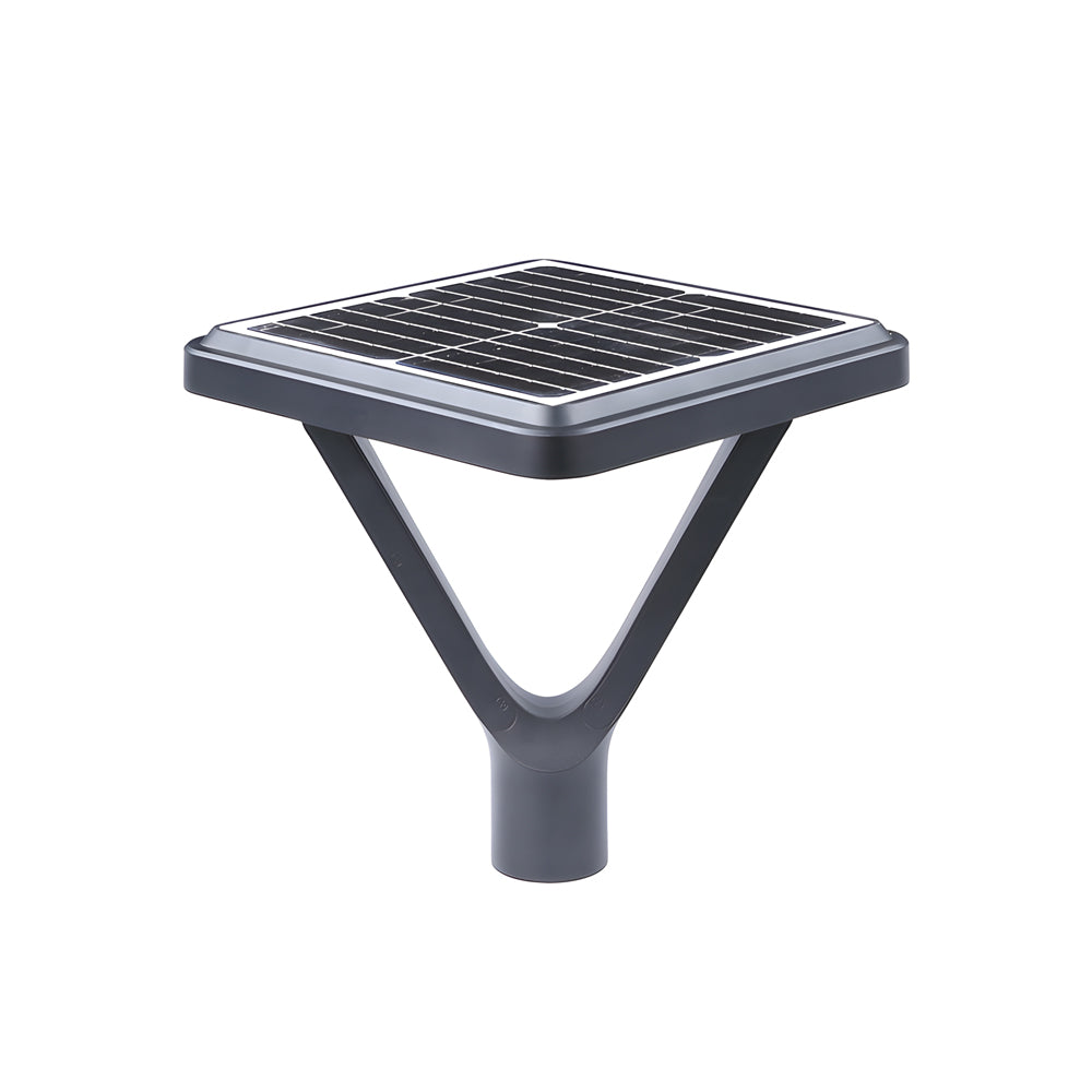 Glass Black LED Solar Lamp Post and Pole Street Lights, Outdoor Wall Light, detail 10