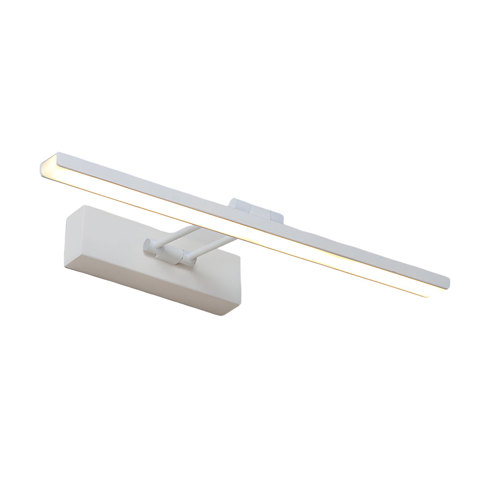 240° Adjustable Linear LED Vanity Fixture with Contemporary Clean-Lined Design, Bathroom Vanity Light, detail 10