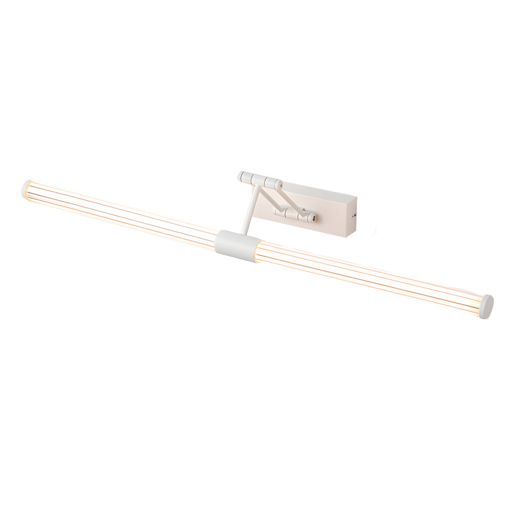 Foldable LED Vanity Fixture with Dual Adjustable Arms and 360-Degree Lighting, Bathroom Vanity Light, detail 6