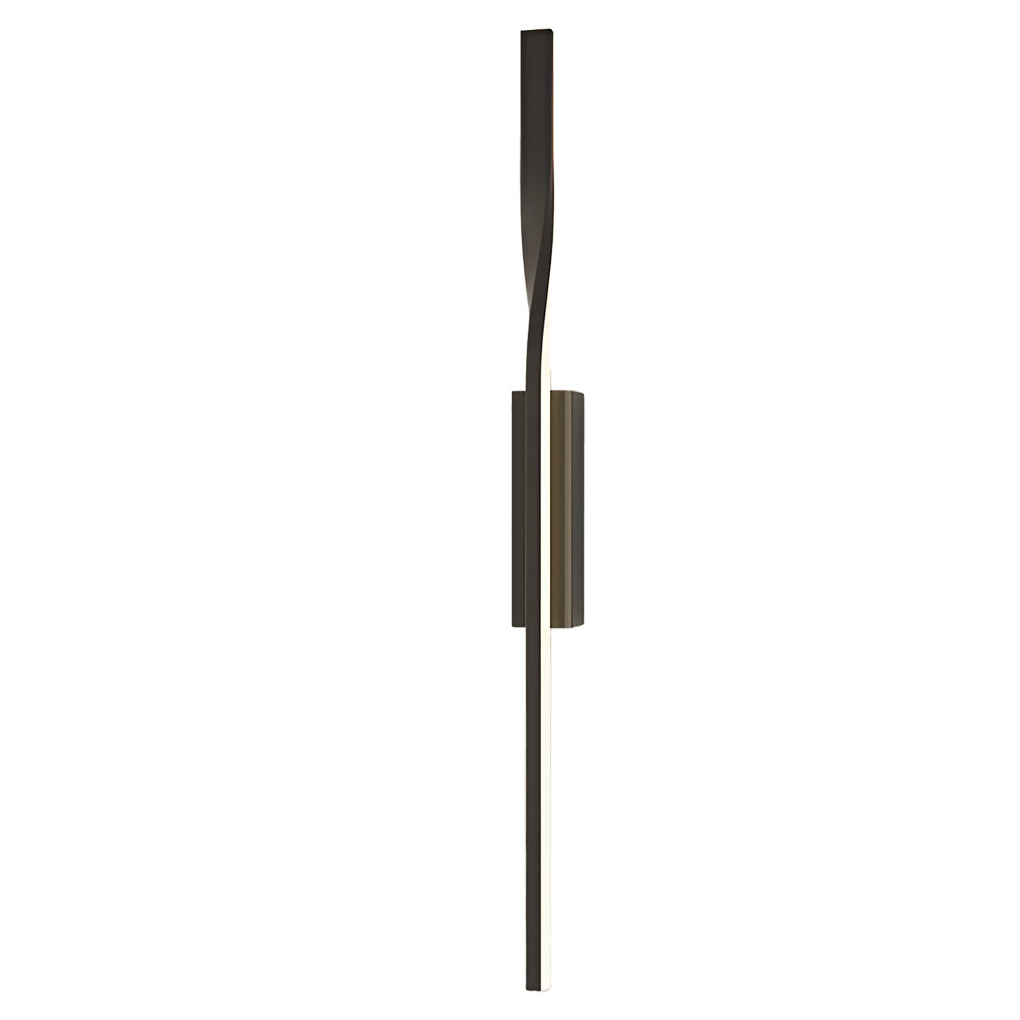 Creative Linear Strip LED Black Nordic Wall Light, Bedroom Wall Sconce, detail 10