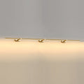 Clean-Lined Linear Wall Light Long, Hardwired Wall Sconce, Metal, Dia 230cm x H 5cm