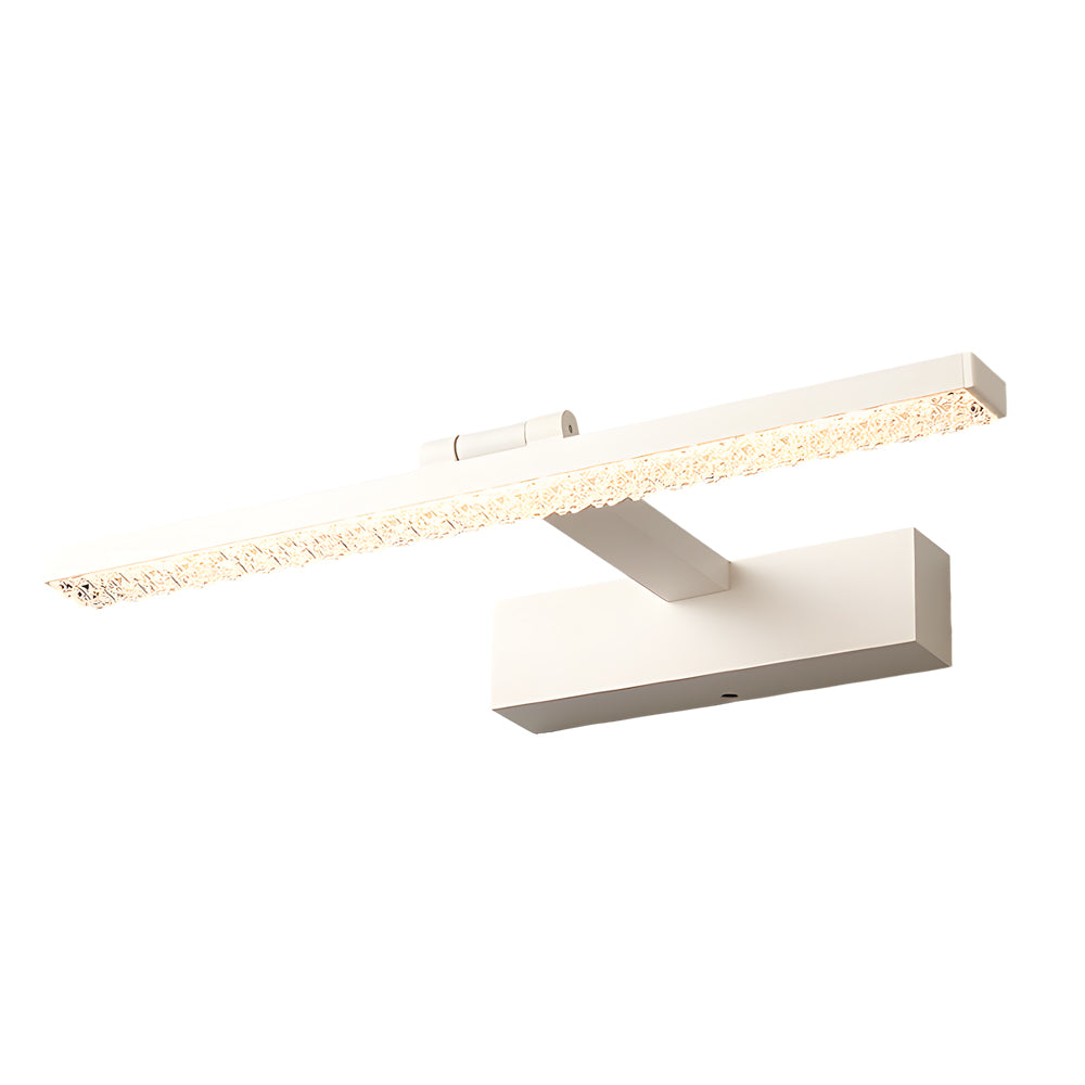 160° Adjustable LED Bathroom Vanity Fixture with Crystal-Inspired Acrylic Shade, Dimmable, Bathroom Vanity Light, detail 7