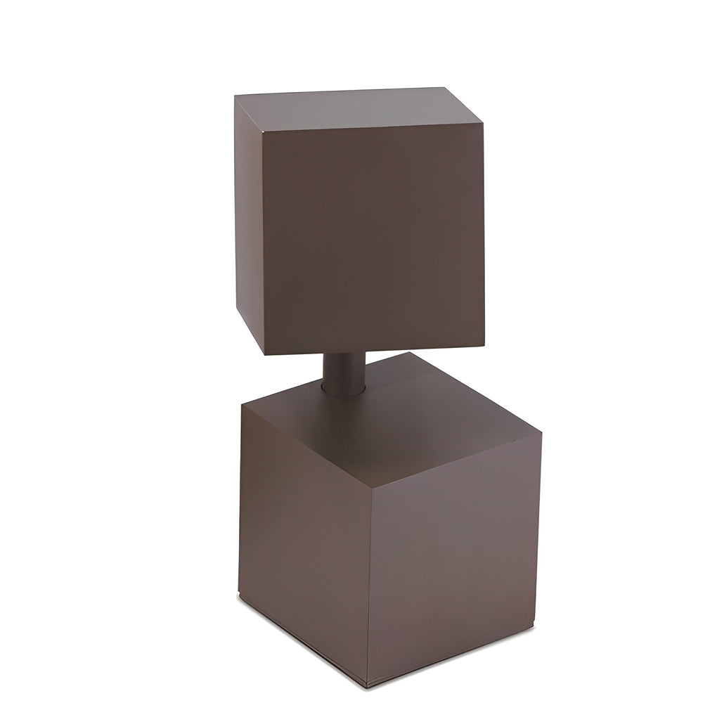 Creative Square Geometric Art Waterproof LED Contemporary Exterior Lawn Light, Outdoor Wall Light, detail 5