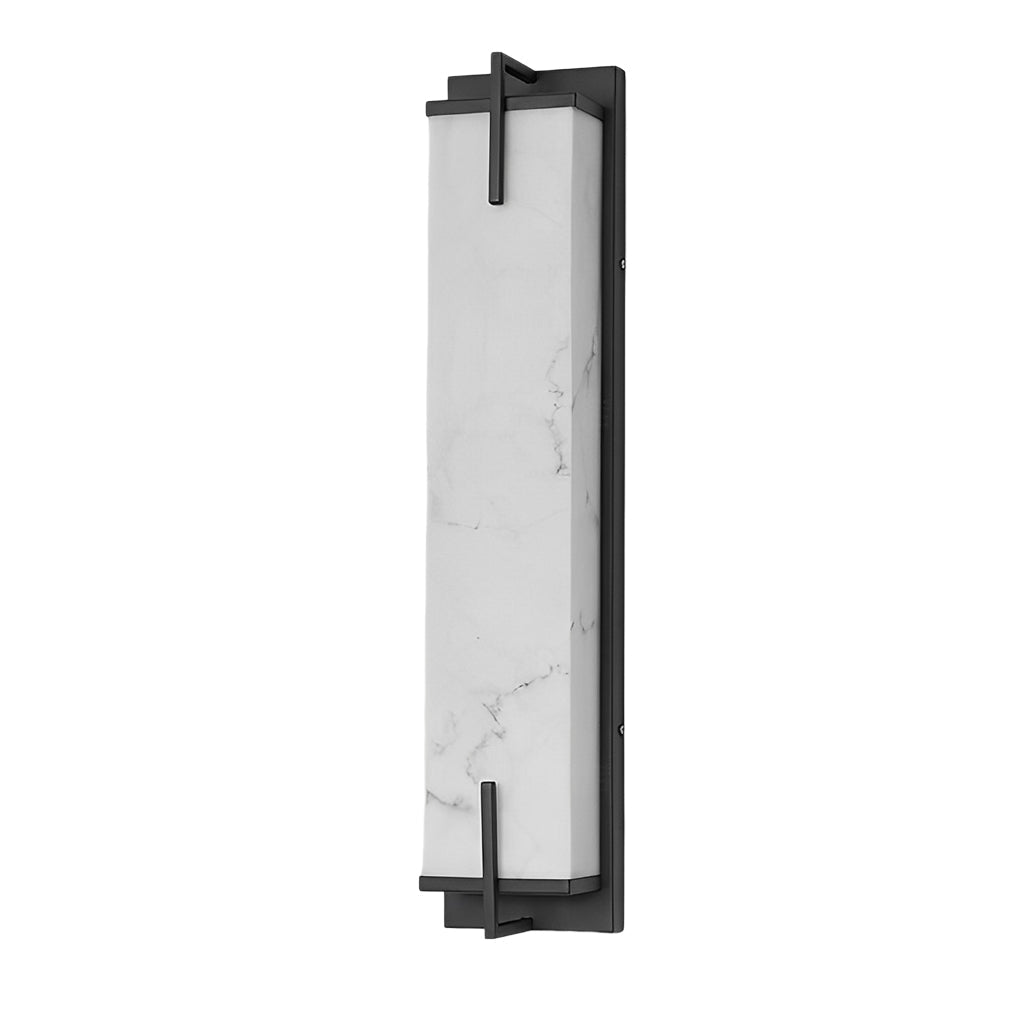 Resin Box Waterproof LED Black Contemporary Exterior Sconce Lighting, Outdoor Wall Light, detail 7