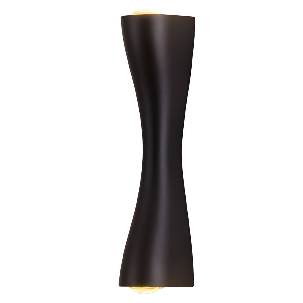 Electroplated Metal LED Up and Down Lights Contemporary Wall Light, Hardwired Wall Sconce, detail 8