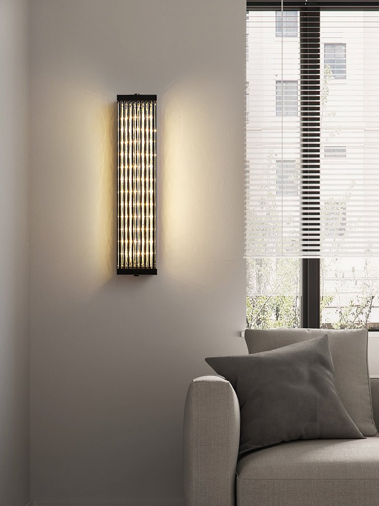 Luma Column Wall Light, Hardwired Wall Sconce, detail 8