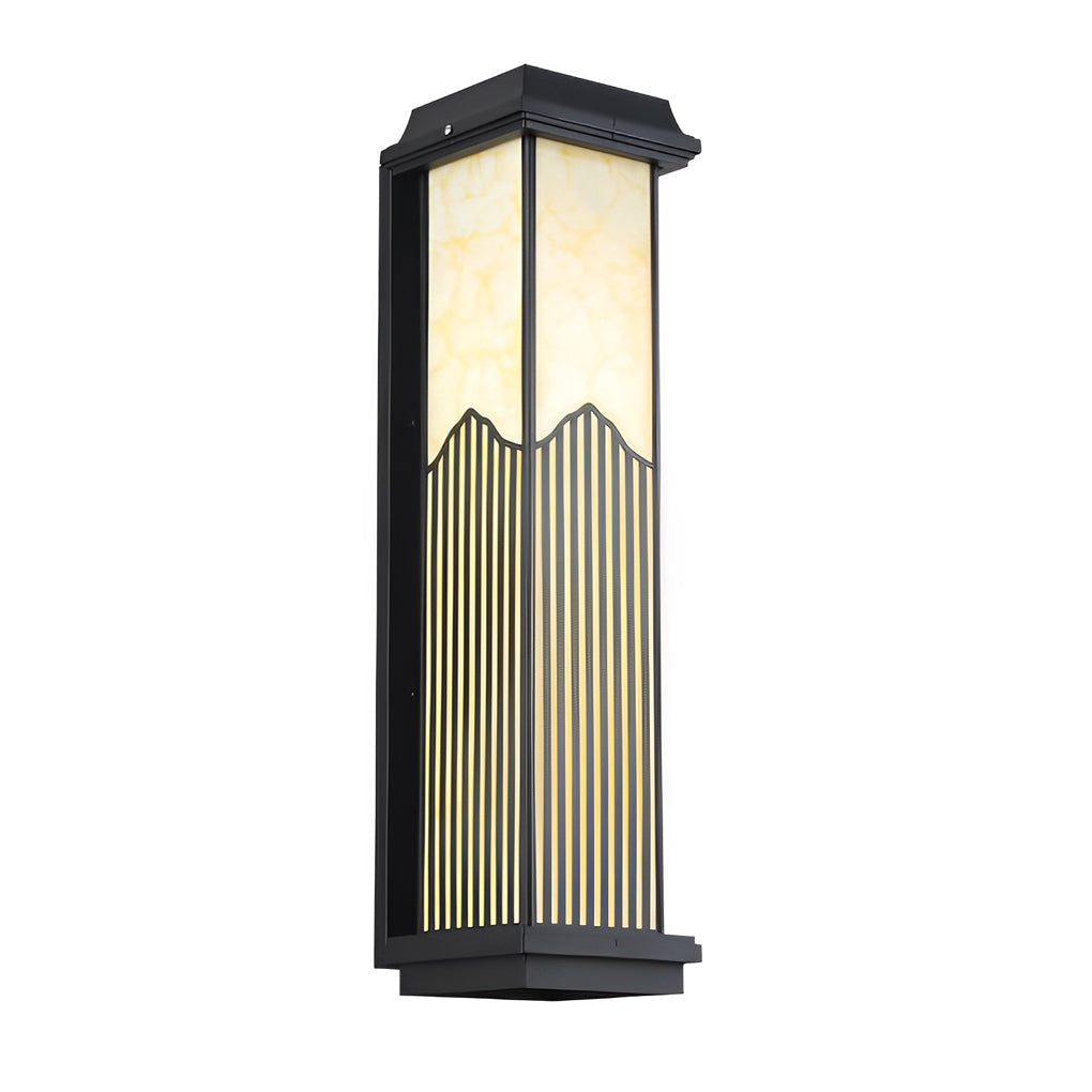 Waterproof Solar Powered Automatic Charging Exterior Wall Fixtures with Remote, Outdoor Wall Light, detail 5