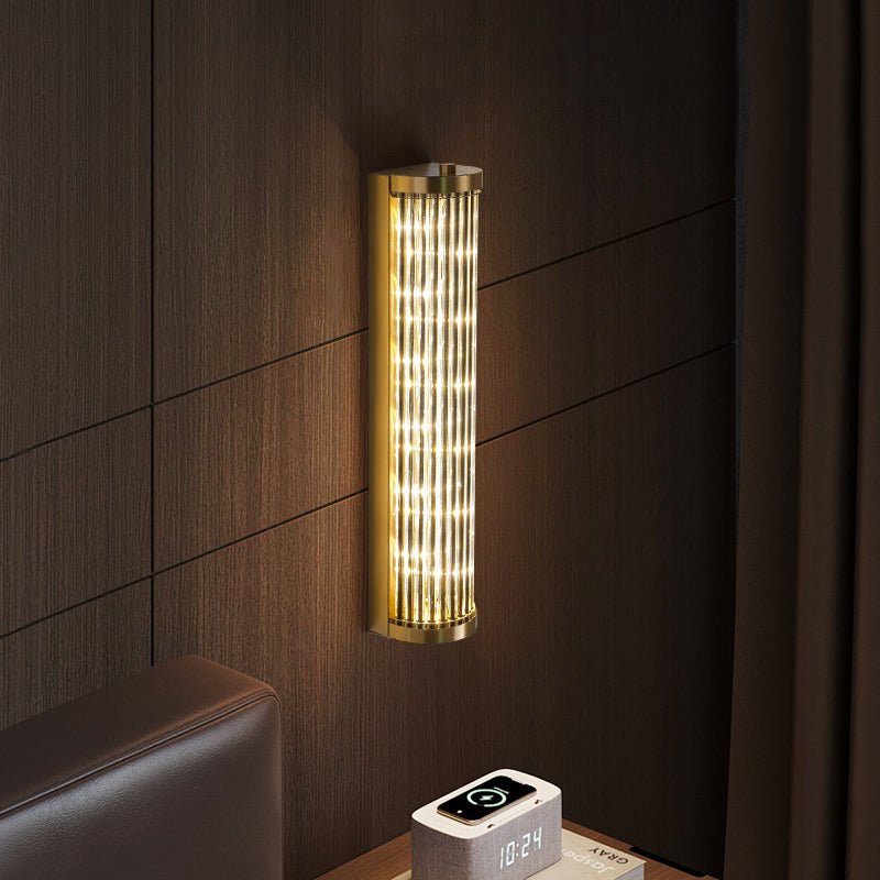 Luma Column Wall Light, Hardwired Wall Sconce, detail 7