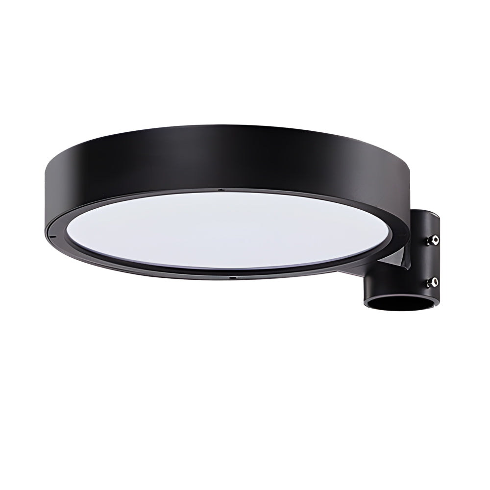 Circular Waterproof Smart Remote Control LED Solar Lamp Post Top Lights, Outdoor Wall Light, detail 9