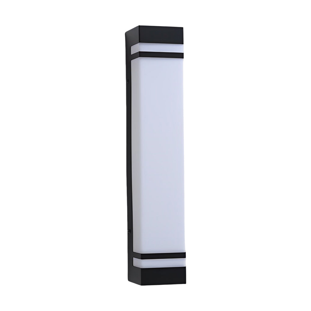 Waterproof Strip LED Black Contemporary Exterior Wall Light Fixture Wall Light, Outdoor Wall Light, detail 6