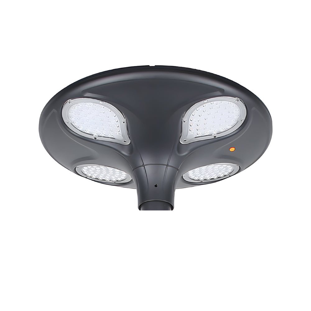 Exterior Black LED Solar Lamp Post Street Light, Outdoor Wall Light, detail 9