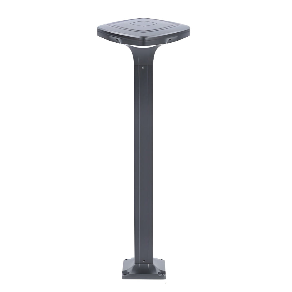 Square Waterproof LED Exterior Black Contemporary Path Lights Post Lighting, Outdoor Wall Light, detail 8