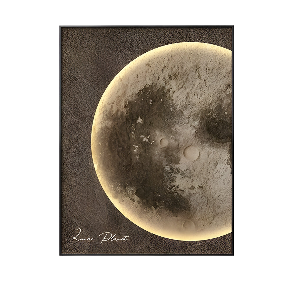 Crystal Moon Electric Meter Box Decorative Painting, Wall Sconce, detail 9