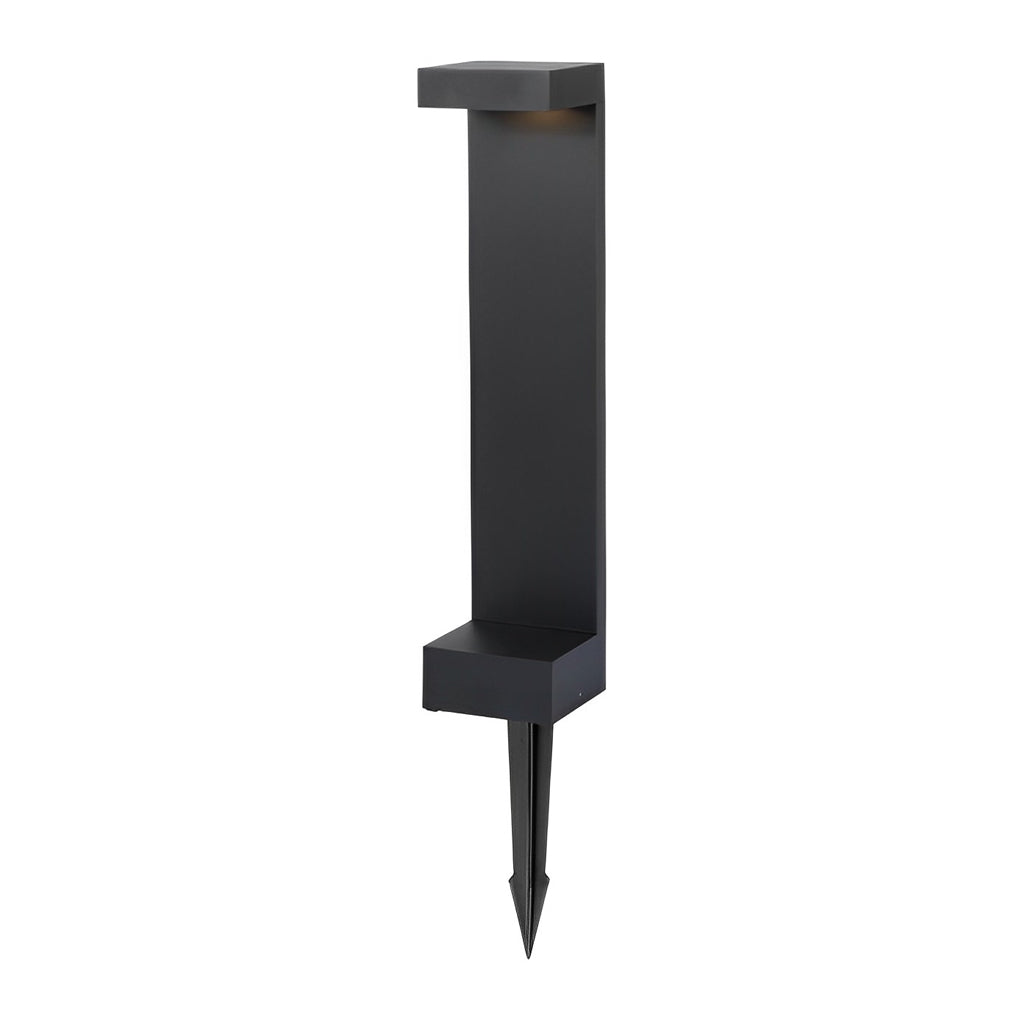 I-Shaped Waterproof Aluminum LED Black Contemporary Exterior Pathway Lights, Outdoor Wall Light, detail 6