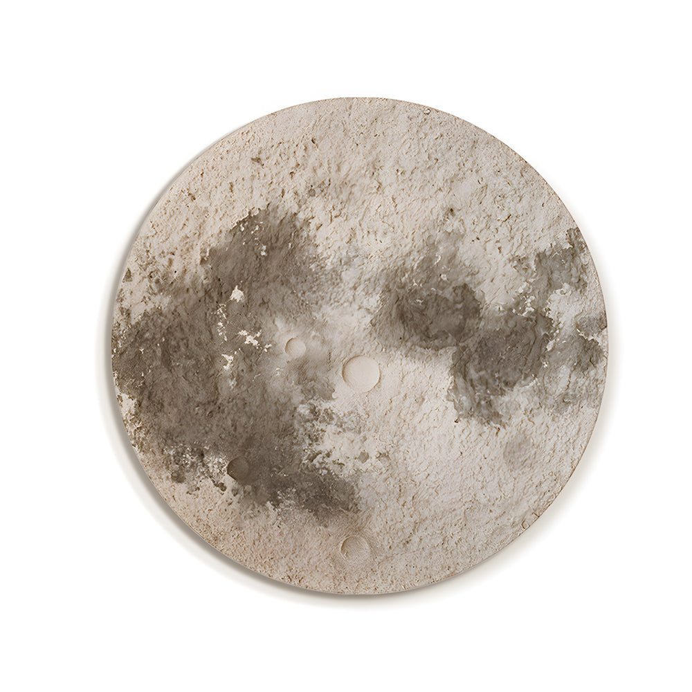 Circular Moon 3D Sandstone Painting USB Voice Control Decorative Painting, Bedroom Wall Sconce, detail 7