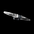 Kindjal 2 Light 27" Wide LED Vanity Fixture, Bathroom Vanity Light, Dimensions: Height: 3"