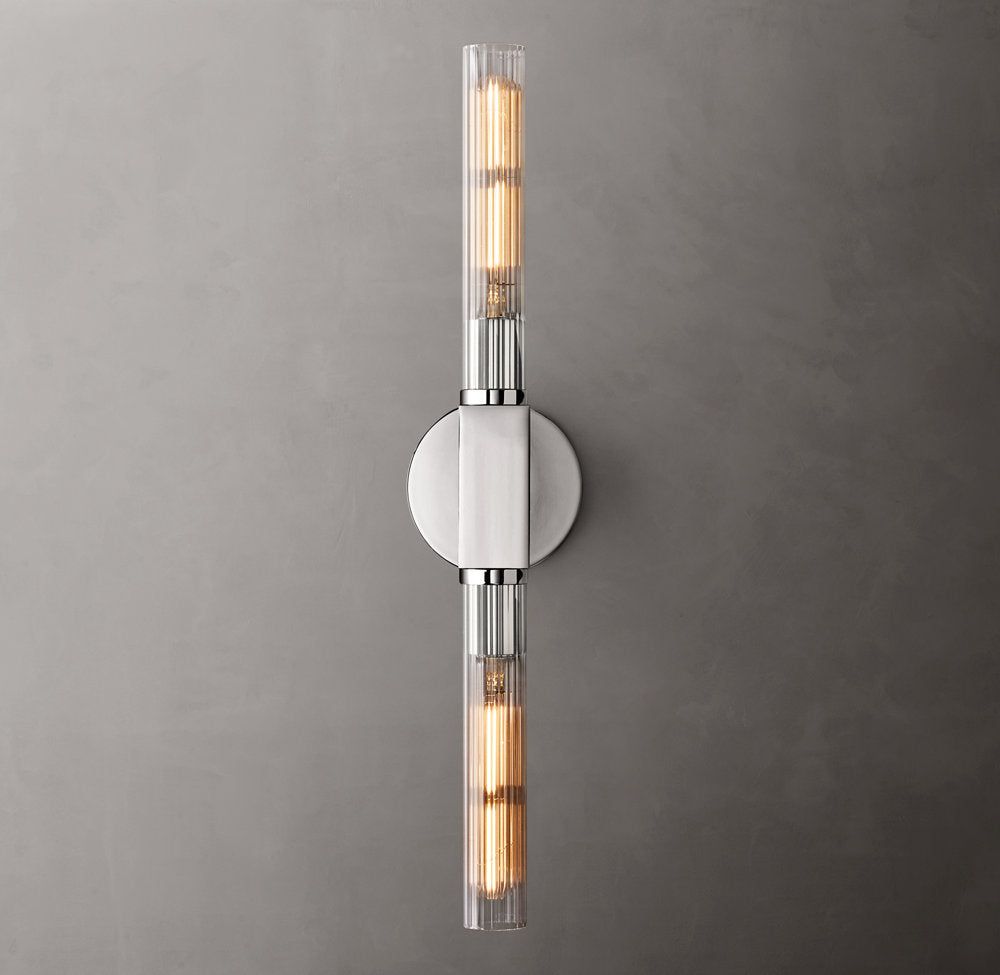 Cannele Linear Wall Light, Bathroom Wall Sconce, detail 23