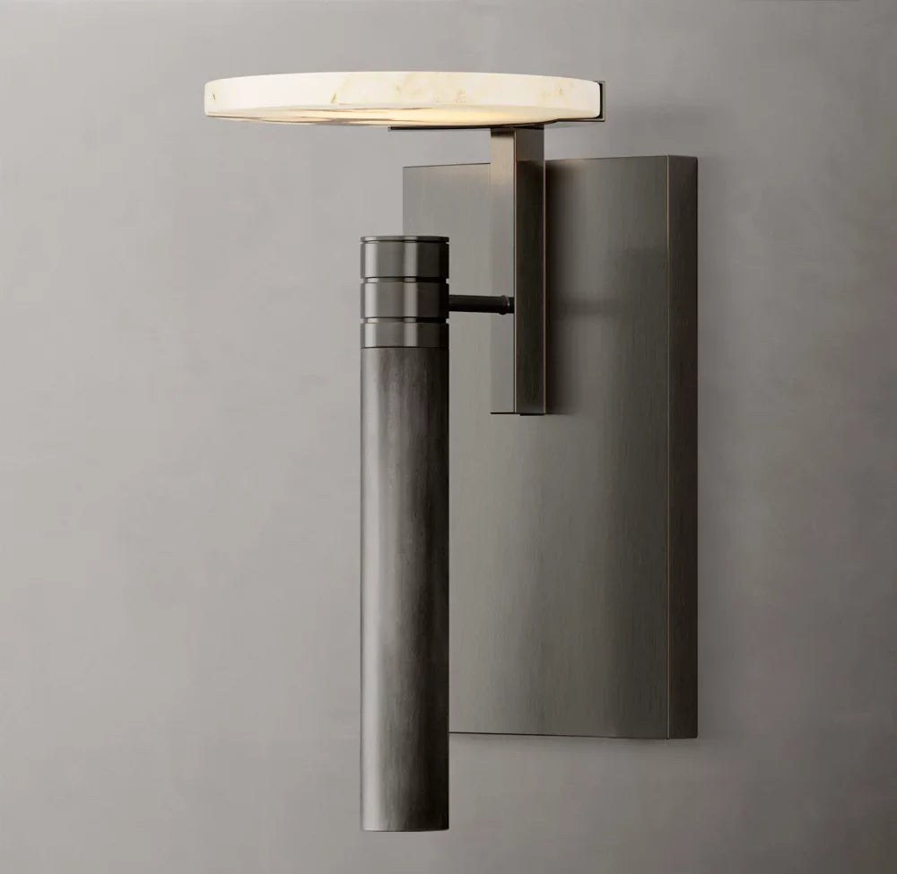 M└lange Disc Wall Light, Bathroom Wall Sconce, detail 4