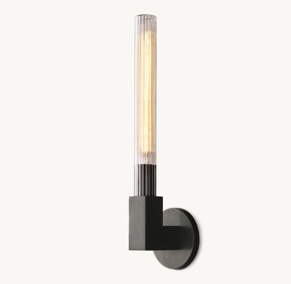 Cannele Exterior Sconce, Outdoor Wall Light, detail 7