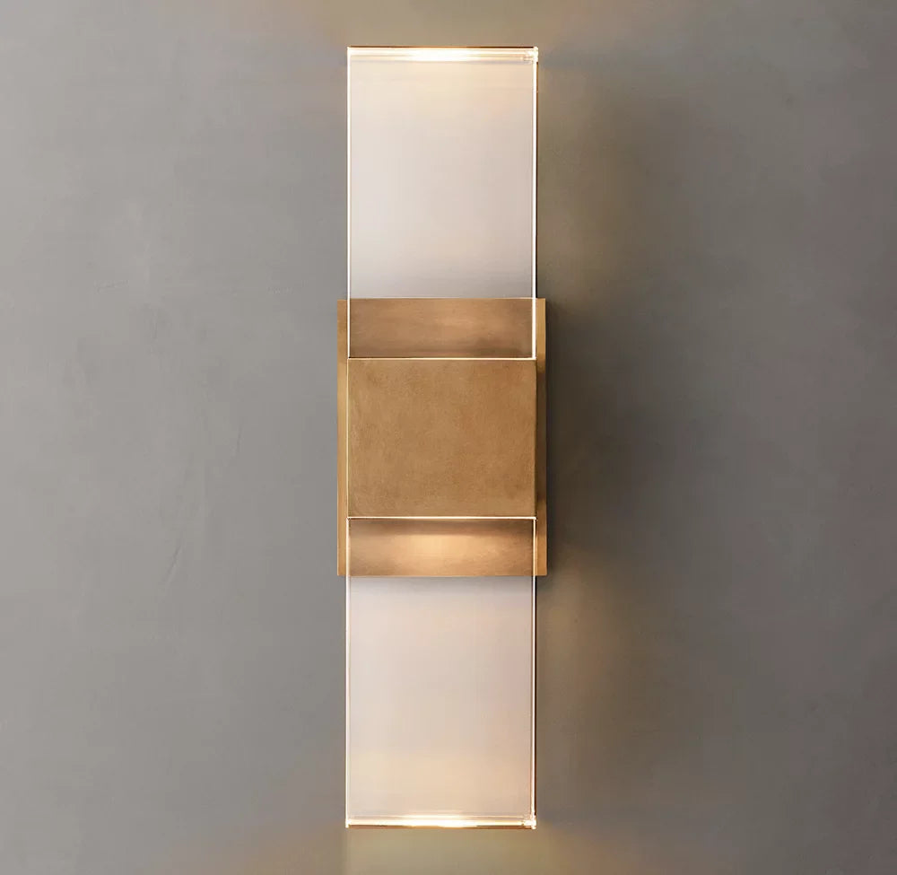 Serra Linear Wall Light - Dimensions Overall: 5", Wall Sconce, detail 6