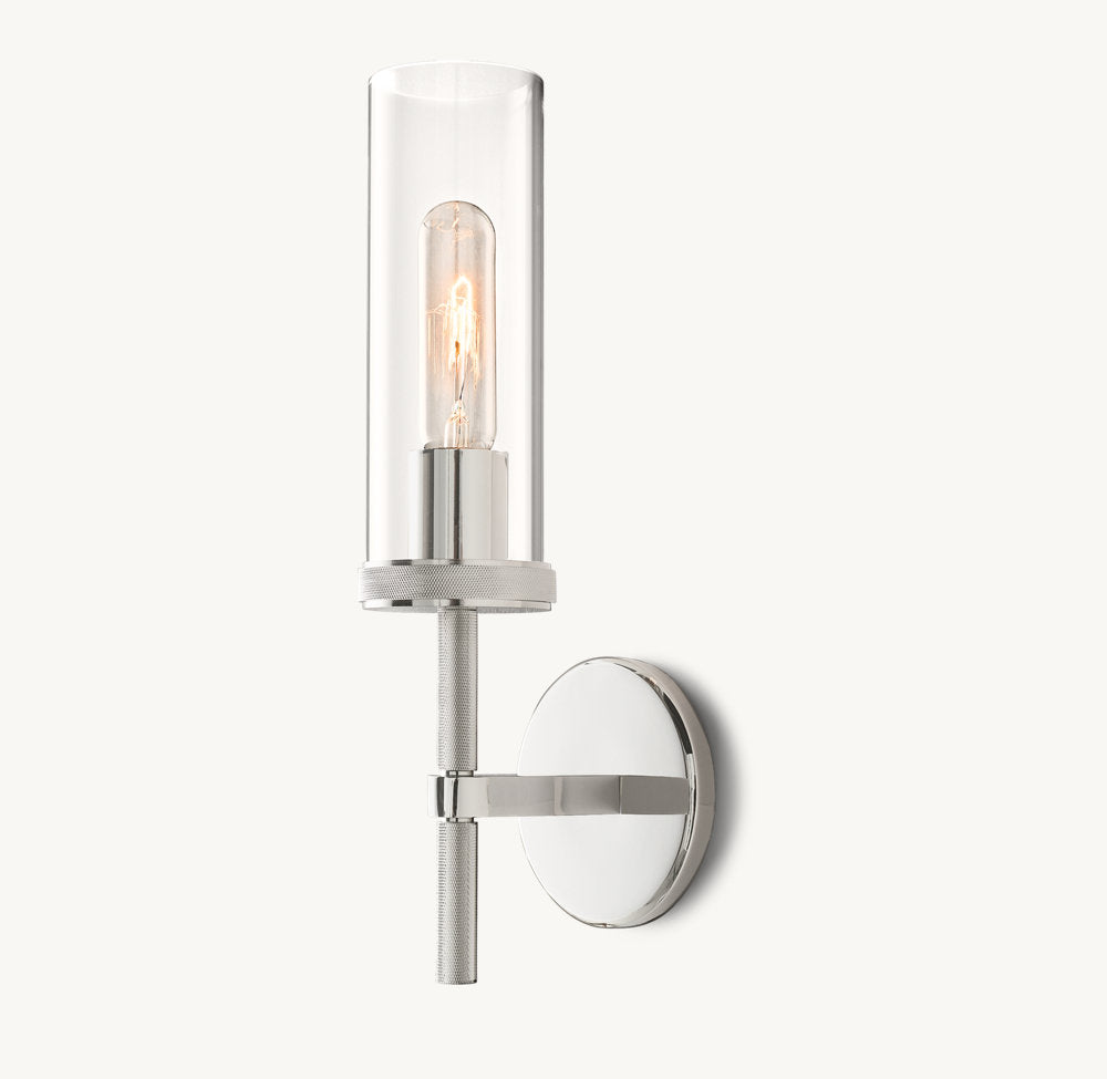 Lambeth Knurled Wall Light, Bathroom Wall Sconce, detail 17