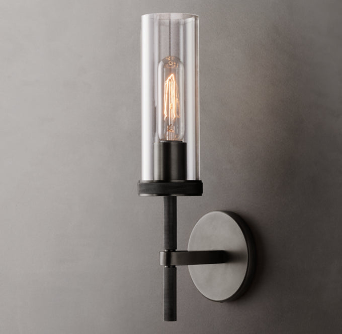 Lambeth Knurled Wall Light, Bathroom Wall Sconce, detail 20