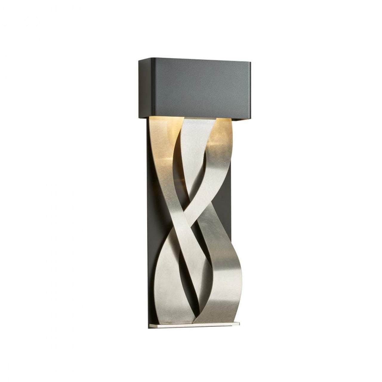 Renaissance Wall Light, 2-Light, Left, Antique Silver, Clear Crystal, 22.5"H, Hardwired Wall Sconce, detail 2