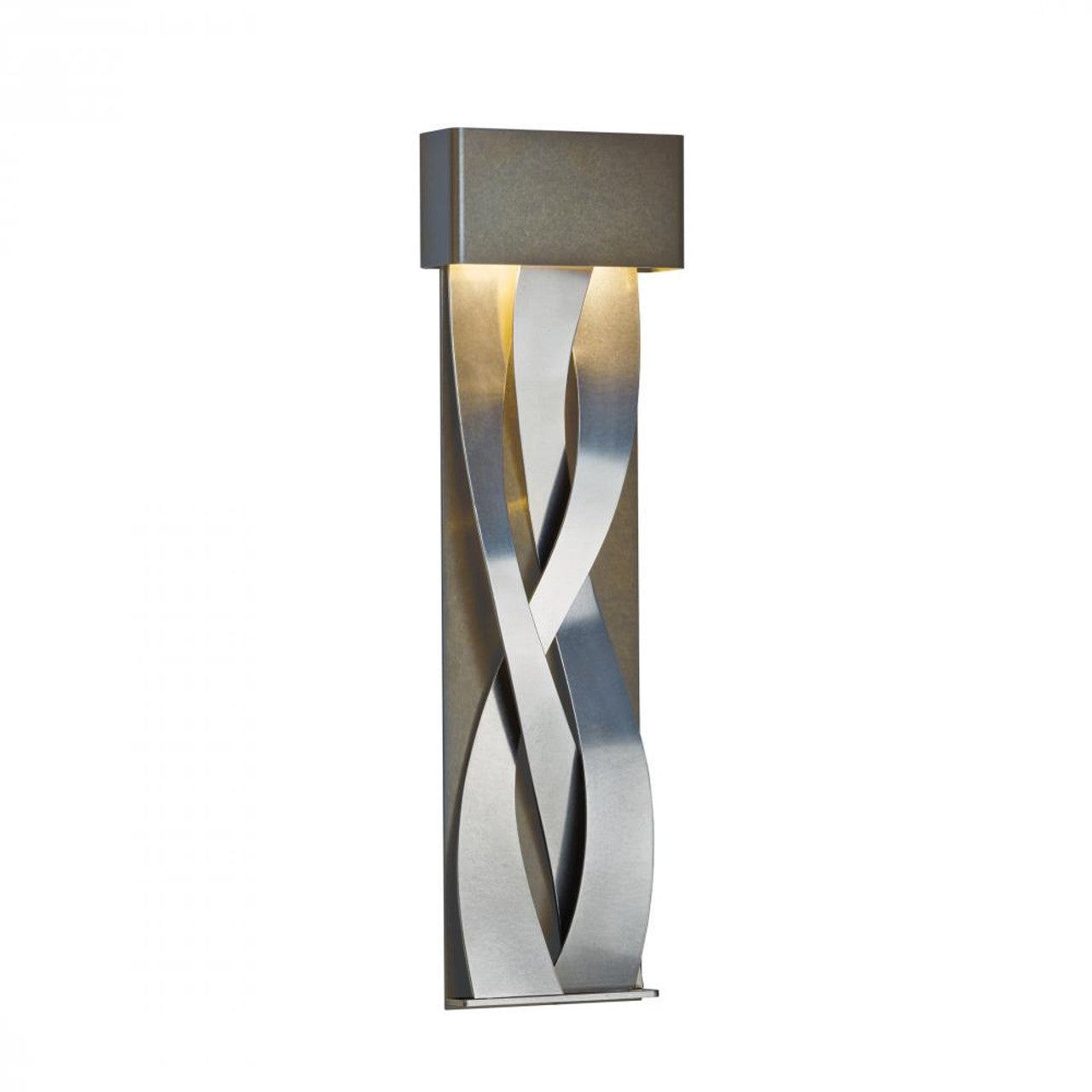 Tress Wall Light, 1-Light, LED, Bronze, Soft Gold, 32"H, Hardwired Wall Sconce, 9.5"W x 31.8"H