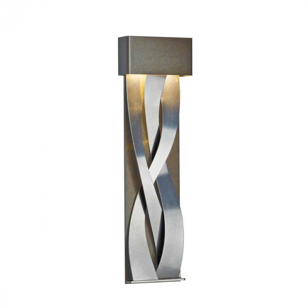 Tress Wall Light, 1-Light, LED, Soft Gold, 32"H, Hardwired Wall Sconce, 9.5"W x 31.8"H