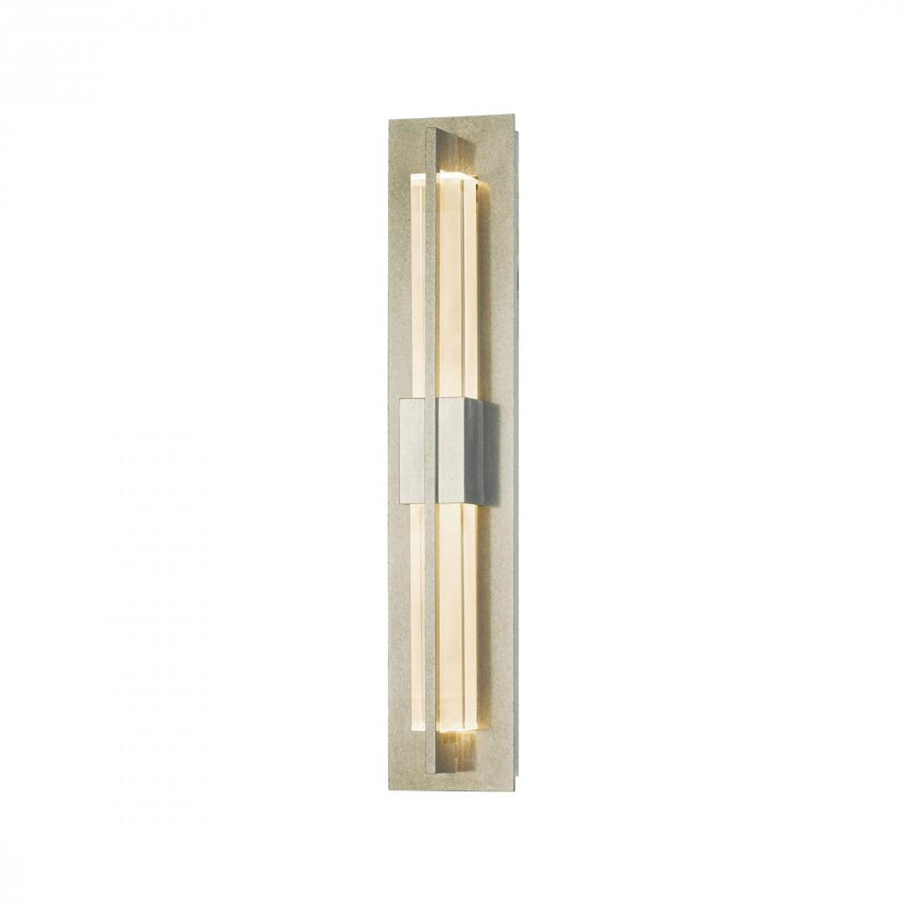 Arc Ellipse Bathroom Vanity, 5-Light, Natural Iron, Opal Glass, 42"W, Bathroom Vanity Light, detail 2