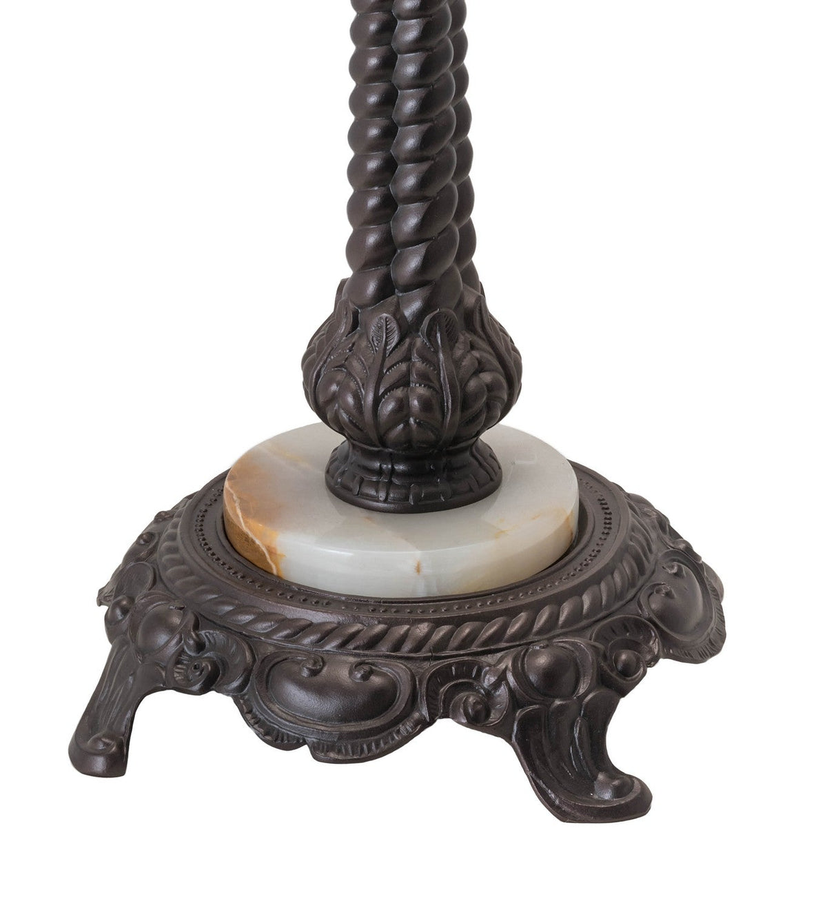 Regina 28 Inch 1-Light 30.00" Mahogany Bronze Table Lamp detail view 6