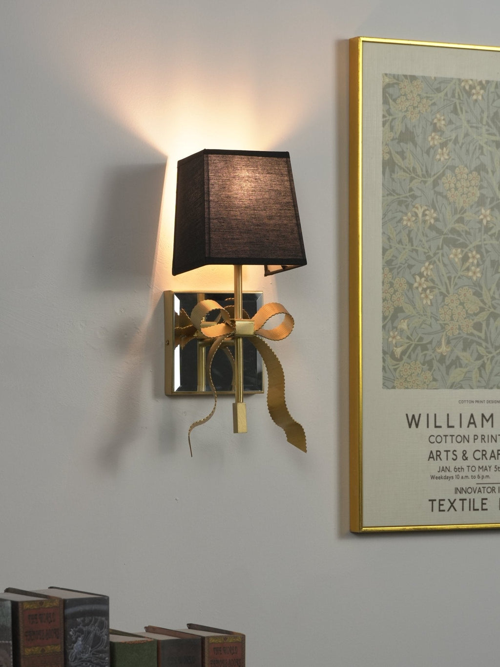 Belle Bow Wall Light, Hardwired Wall Sconce, detail 26