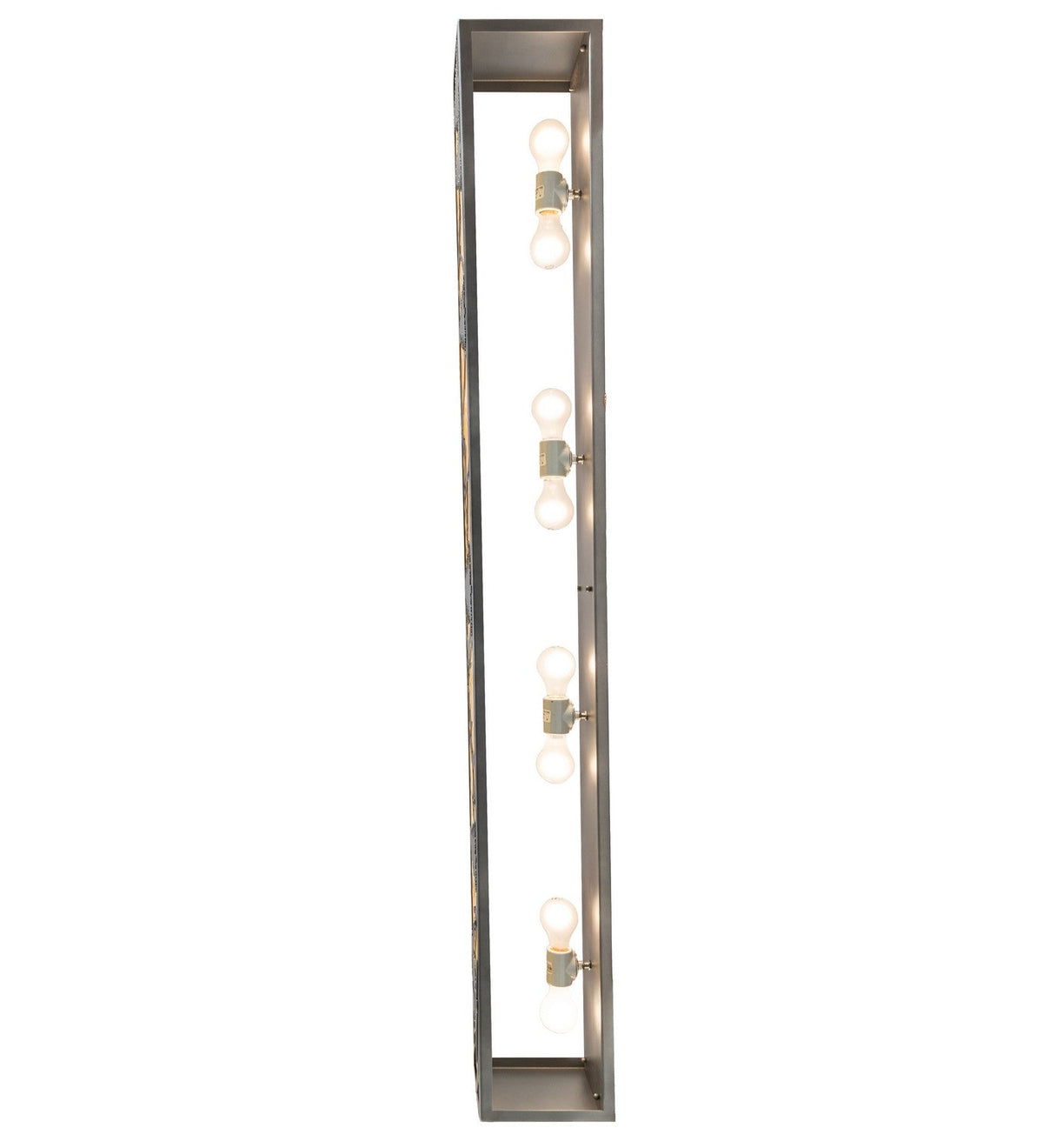 Skier 63 Inch 8-Light 6.50" Pewter Wall Sconce detail view 6