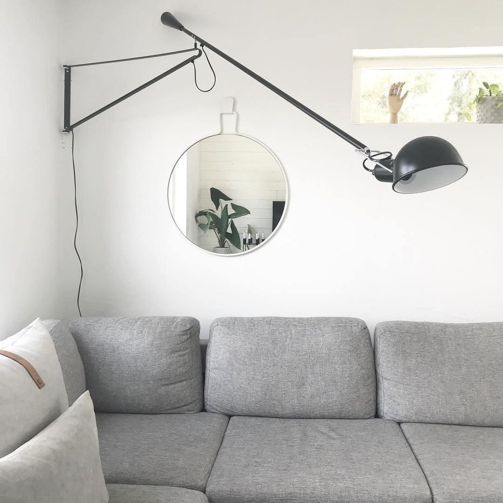 Long Arm Wall Light - L 135cm x H 26cm Set of 2 Metal, Hardwired Wall Sconce, detail 35