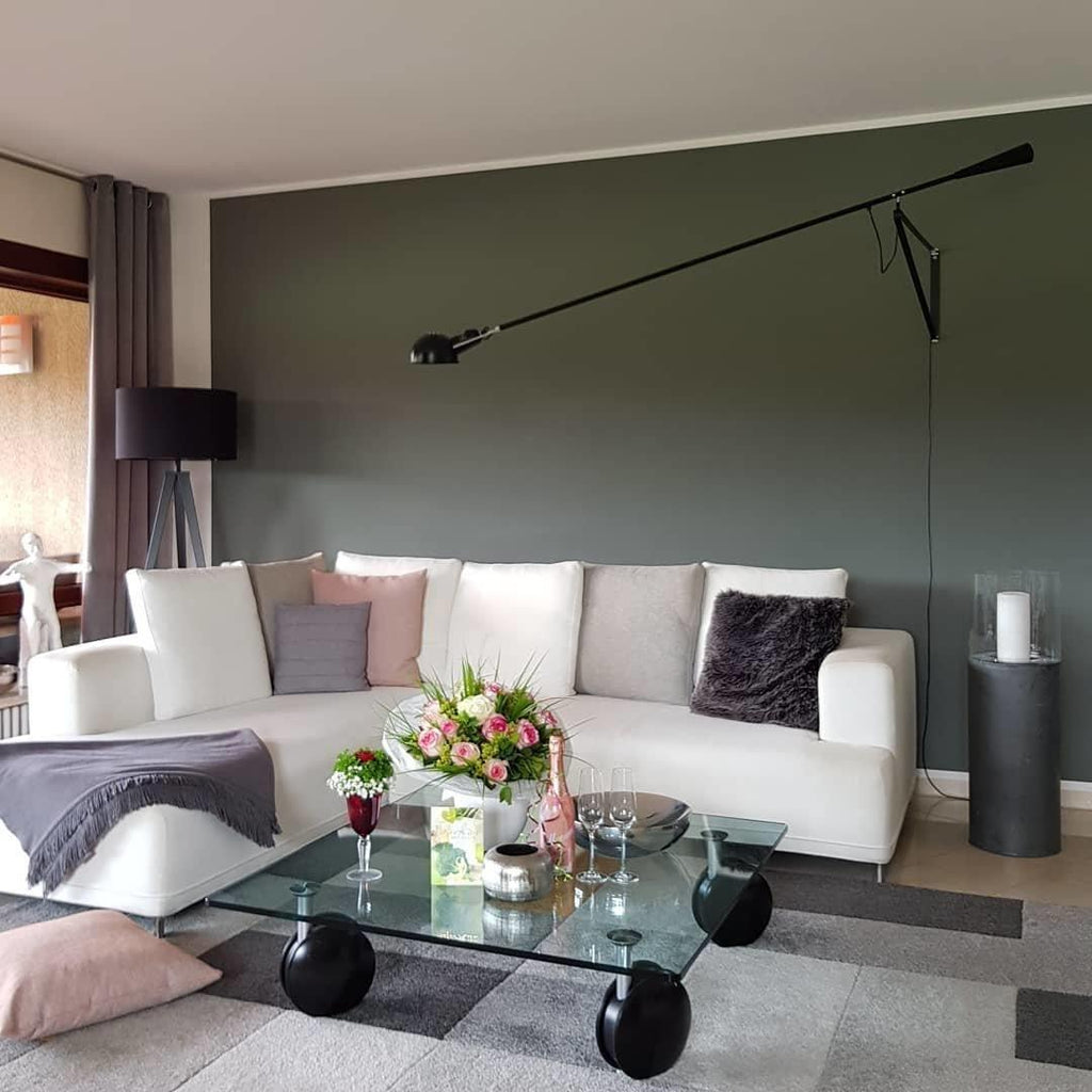 Long Arm Wall Light - L 135cm x H 26cm Set of 2 Metal, Hardwired Wall Sconce, detail 36
