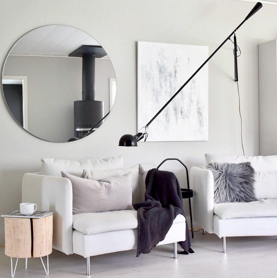 Long Arm Wall Light - L 135cm x H 26cm Set of 2 Metal, Hardwired Wall Sconce, detail 39