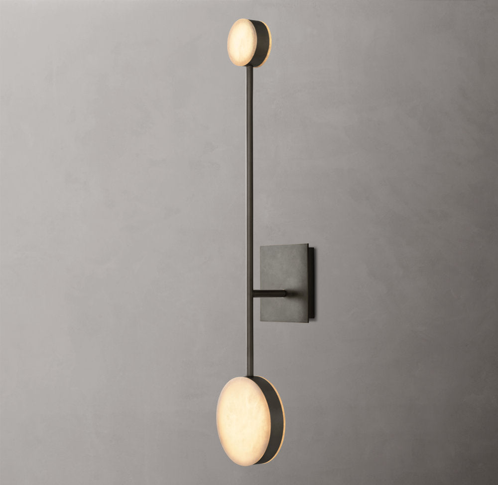 Alexander Wall Light 28", Bedroom Wall Sconce, detail 3