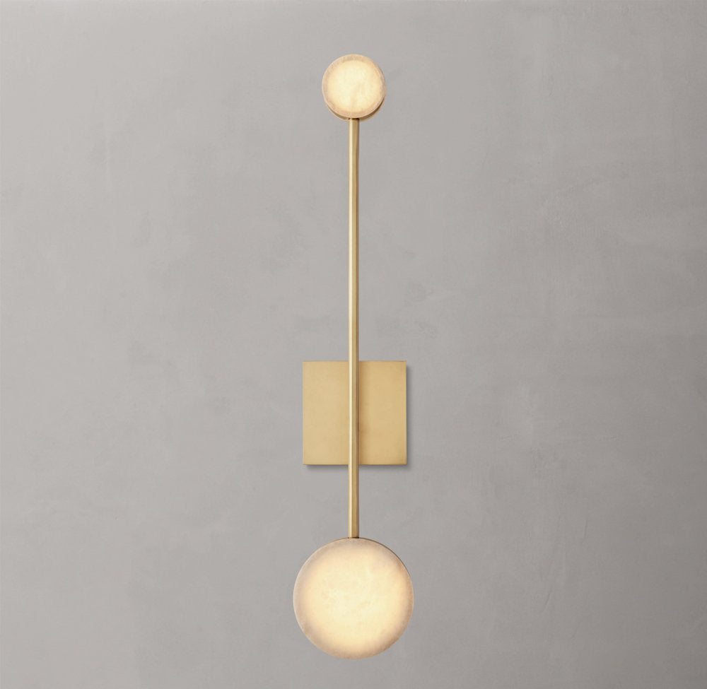 Alexander Wall Light 28", Bedroom Wall Sconce, detail 6