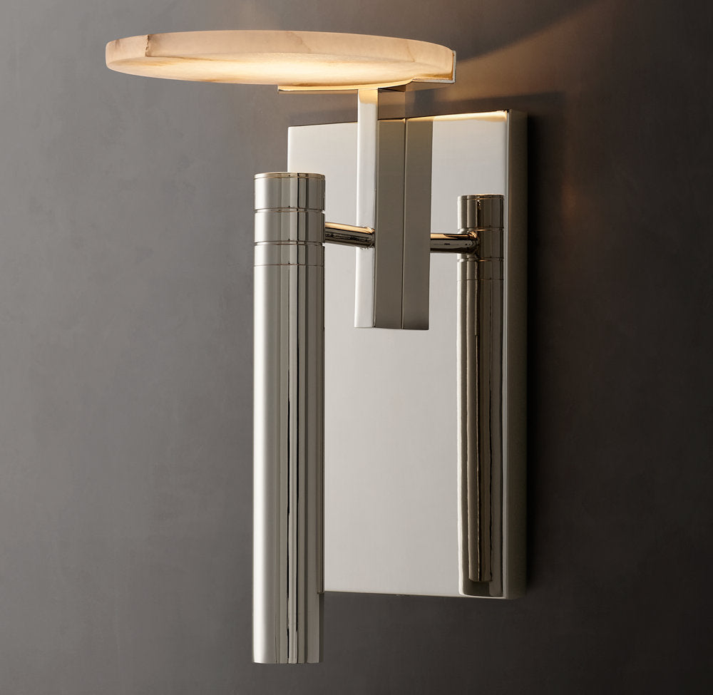 M└lange Disc Wall Light, Bathroom Wall Sconce, detail 12