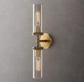 Lambeth Knurled Linear Wall Light, Bathroom Wall Sconce, Dimensions Overall: 20"