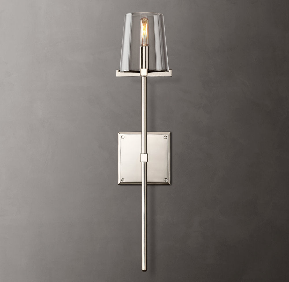 Pauillac Torch Wall Light, Bedroom Wall Sconce, detail 11
