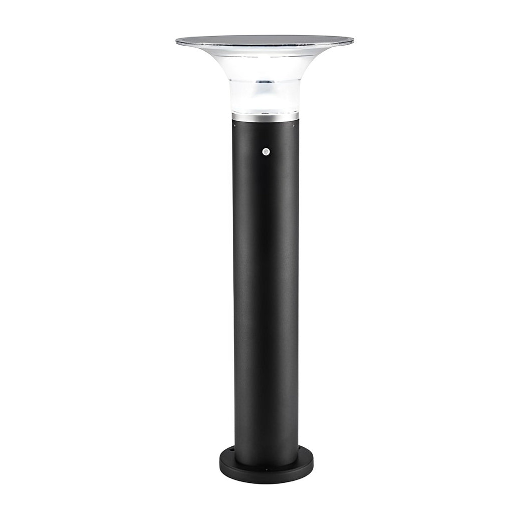 Mushroom Shaped Waterproof LED Black Contemporary Solar Post Lights Path Lights, Outdoor Wall Light, detail 9