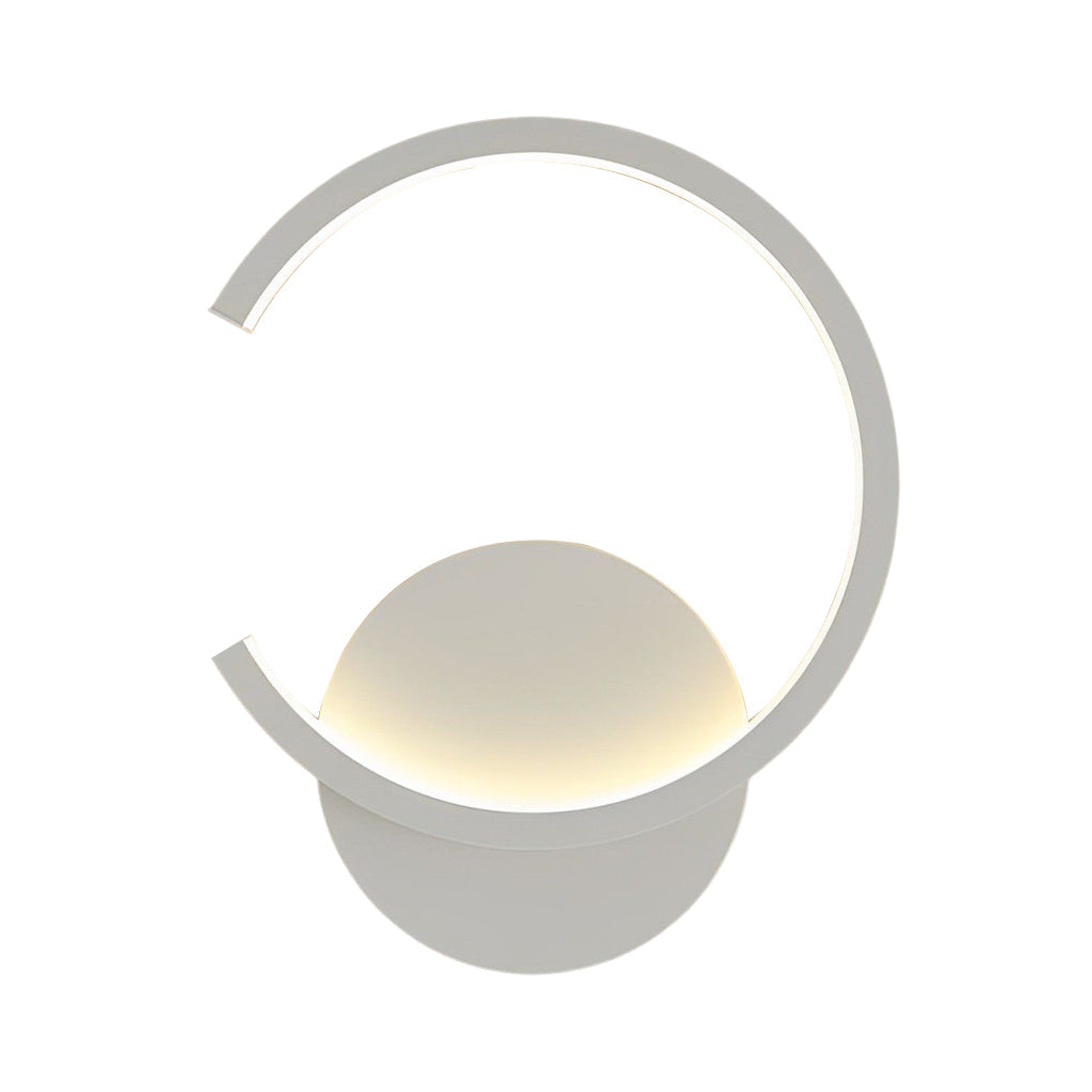 Creative Circular Stepless Dimming LED Nordic Wall Light Sconces Lighting, Bedroom Wall Sconce, detail 15