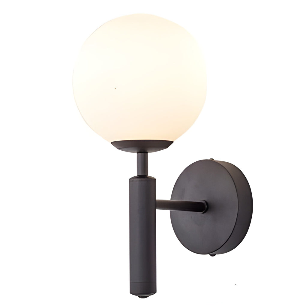 Glass Ball Shaped 5W LED Nordic Wall Light, Bedroom Wall Sconce, detail 9